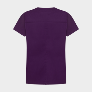 Scrub top ANGELICA - Eggplant color 2