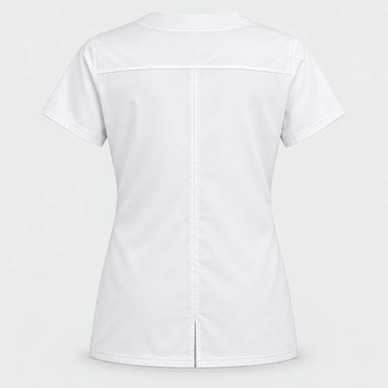 Scrub top ANGELICA - White color