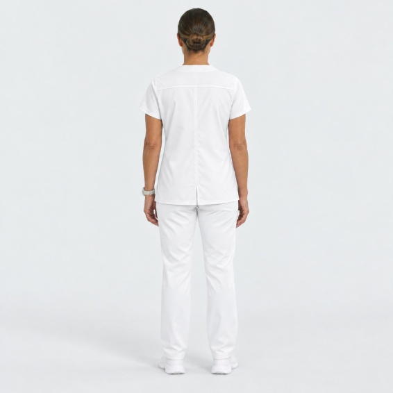 Scrub top ANGELICA - White color