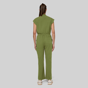 Medical jumpsuit ANJA - Olive color 2