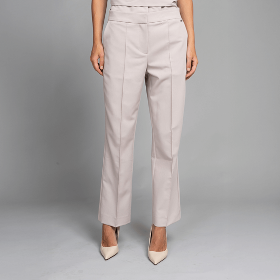 Scrub trousers ELLE - Beige color