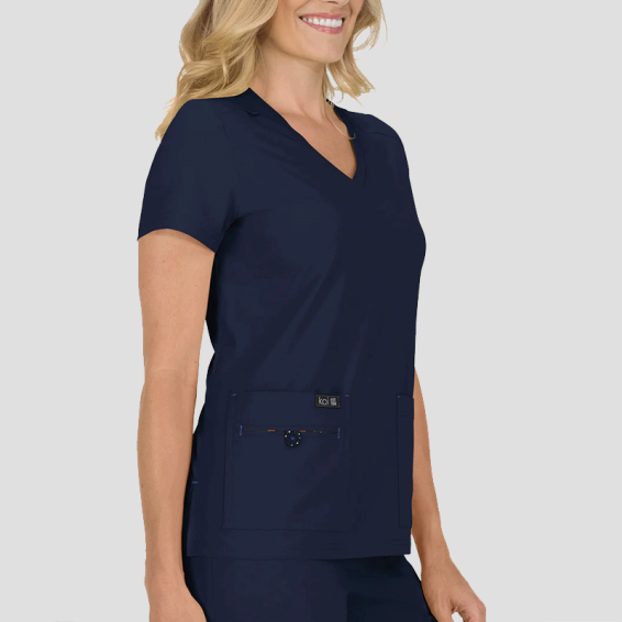 Scrub top KATIE TOP 374 - Navy color