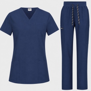 Scrub set BELLA - Navy color
