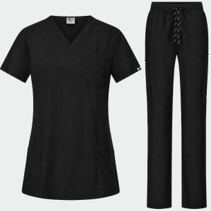 Scrub set BELLA - Black color