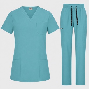 Scrub set BELLA - Teal color