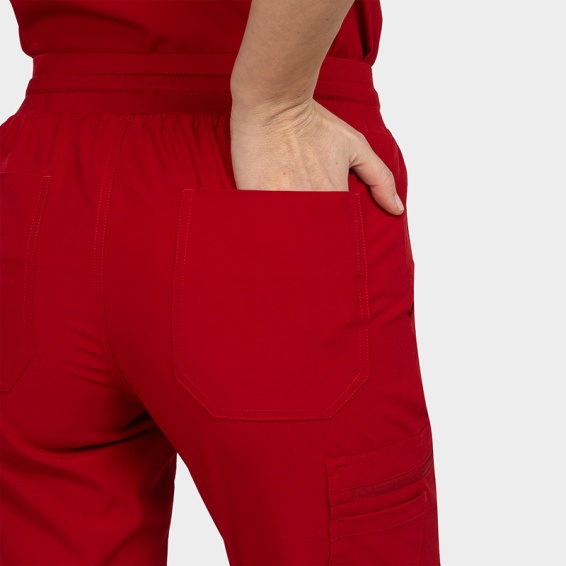 Scrub set BELLA - Paris Red color