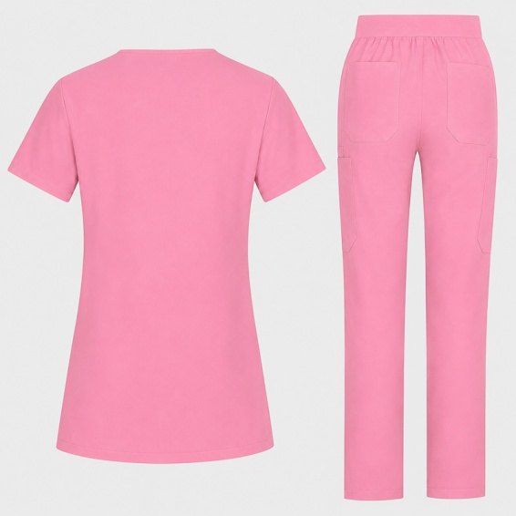 Scrub set BELLA - Candy Pink color