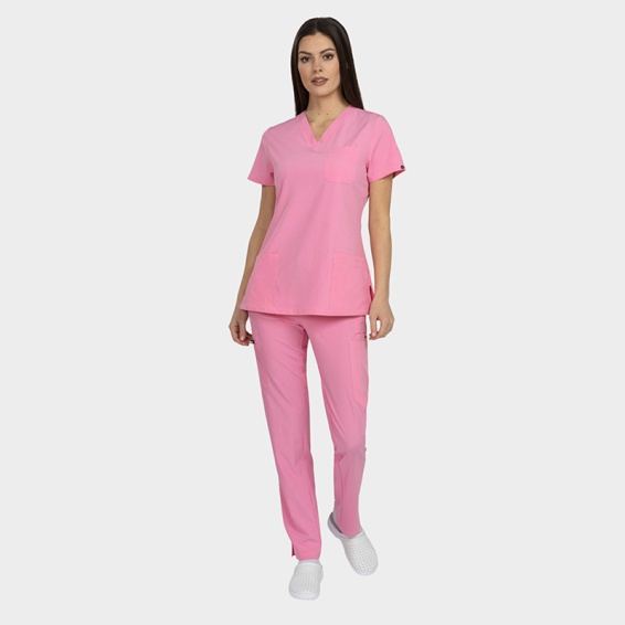 Scrub set BELLA - Candy Pink color