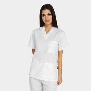 Scrub set CESARE - White color 2