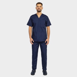 Scrub set CESARE - Navy color 2