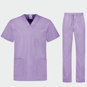 Scrub set CESARE - Iris color