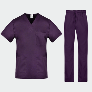 Scrub set CESARE - Blueberry color