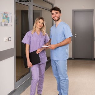 Scrub set CESARE - Medical Blue color 2