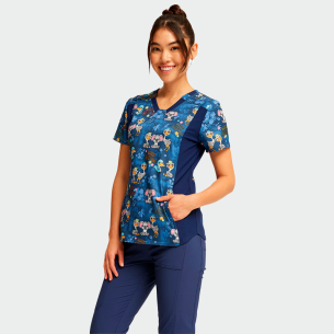 Scrub top CHEROKEE IFLEX CK641 2