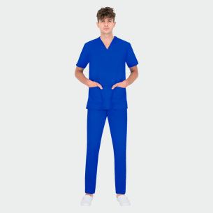 Scrub set COLOMBO - Royal Blue color 2