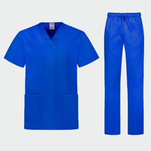 Scrub set COLOMBO - Royal Blue color