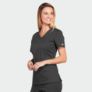 Scrub top CORE STRETCH WWE4710 - Grey color 2