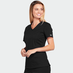 Scrub top CORE STRETCH WWE4710 - Black color 2