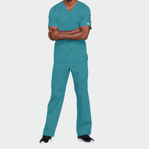 Scrub top CORE STRETCH WWE4725 - Teal color 2