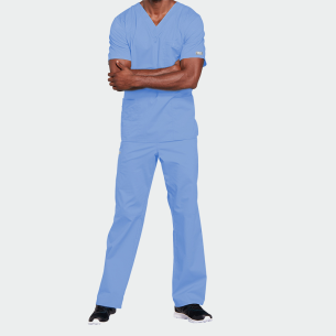 Scrub top CORE STRETCH WWE4725 - Light Blue color 2