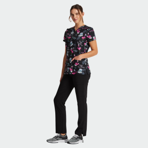 Scrub top EDS DK717 - print Flamazing Care 2