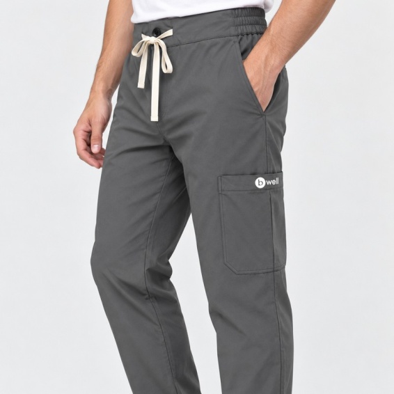 Scrub set DIEGO - Charcoal color