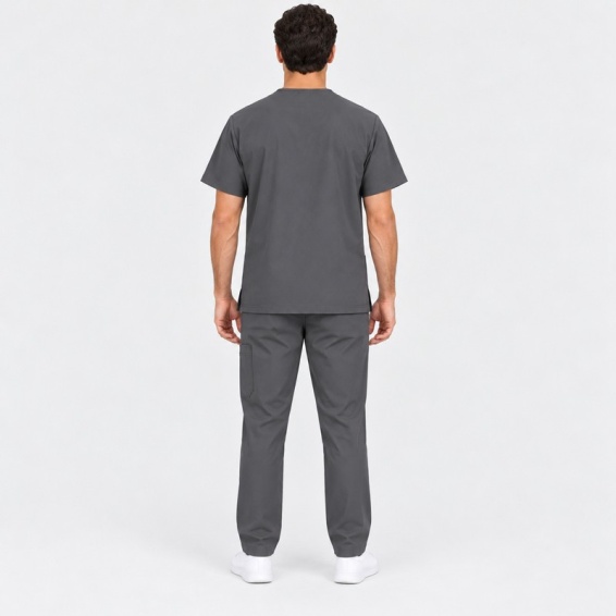 Scrub set DIEGO - Charcoal color