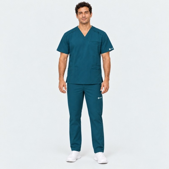 Scrub set DIEGO - Caribbean Green color