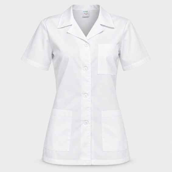 Scrub top GABI - White color