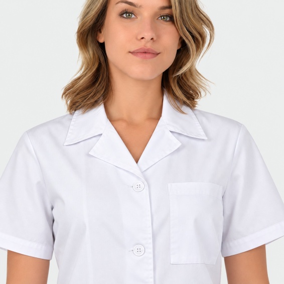 Scrub top GABI - White color