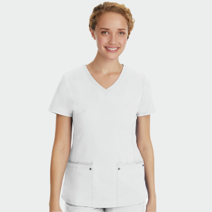Scrub top HH JULIET - White color