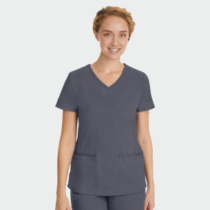 Scrub top HH JULIET - Grey color