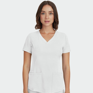 Scrub top HH MONICA - White color