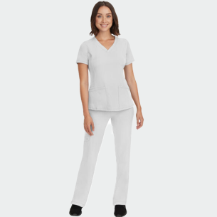 Scrub top HH MONICA - White color 2