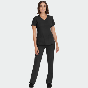 Scrub top HH MONICA - Black color 2