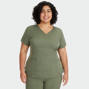 Scrub top HH MONICA - Olive color
