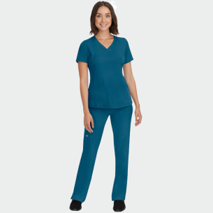 Scrub top HH MONICA - Caribbean Blue color 2
