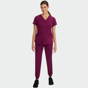 Scrub top HH MONICA - Wine color 2