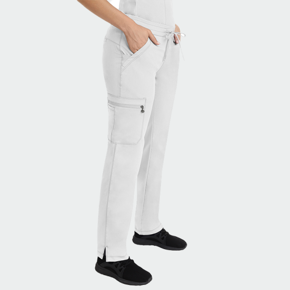 Scrub trousers HH TAMARA - White color