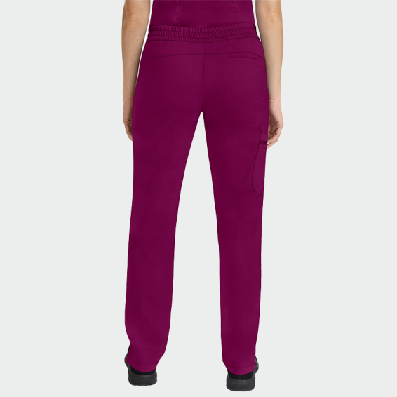 Scrub trousers HH TAMARA - Wine color