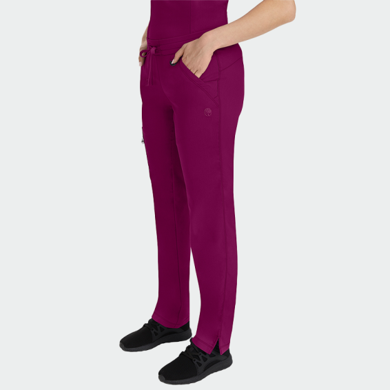 Scrub trousers HH TAMARA - Wine color