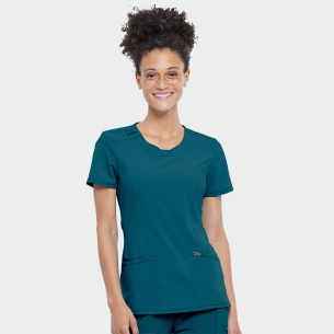 Scrub top INFINITY CKE2624A - Caribbean Blue color