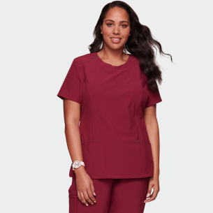 Scrub top INFINITY CKE2624A - Wine color 2
