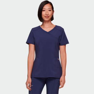 Scrub top INFINITY CKE2625A - Navy color