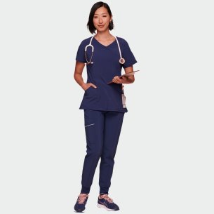 Scrub top INFINITY CKE2625A - Navy color 2