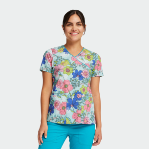 Scrub top INFINITY CK614 - print Retro Buds
