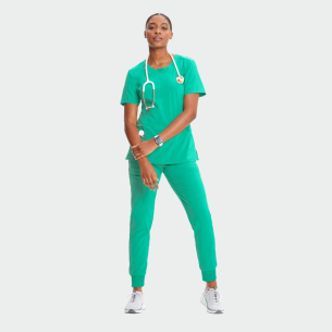 Scrub top INFINITY 2624A - Palm Leaf color 2
