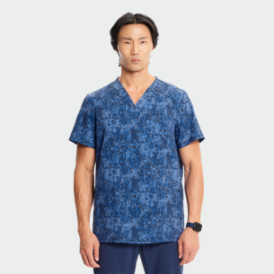 Scrub top INFINITY CK920 - print Distressed Geo