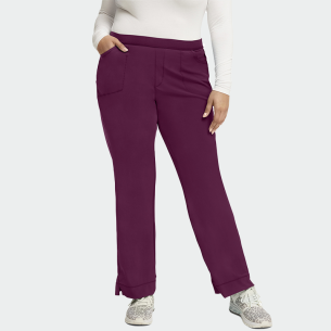 Scrub trousers INFINITY CKE1124A - Wine color