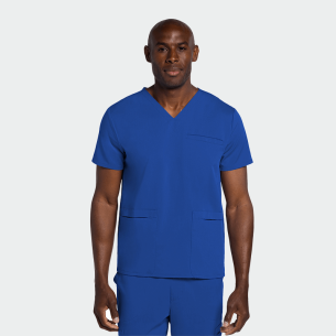 Scrub top CK719A - Royal Blue color
